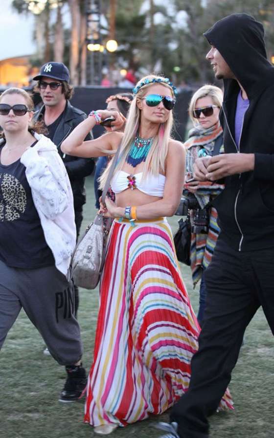 Paris Hilton - 2012 Coachella Valley Music Festival